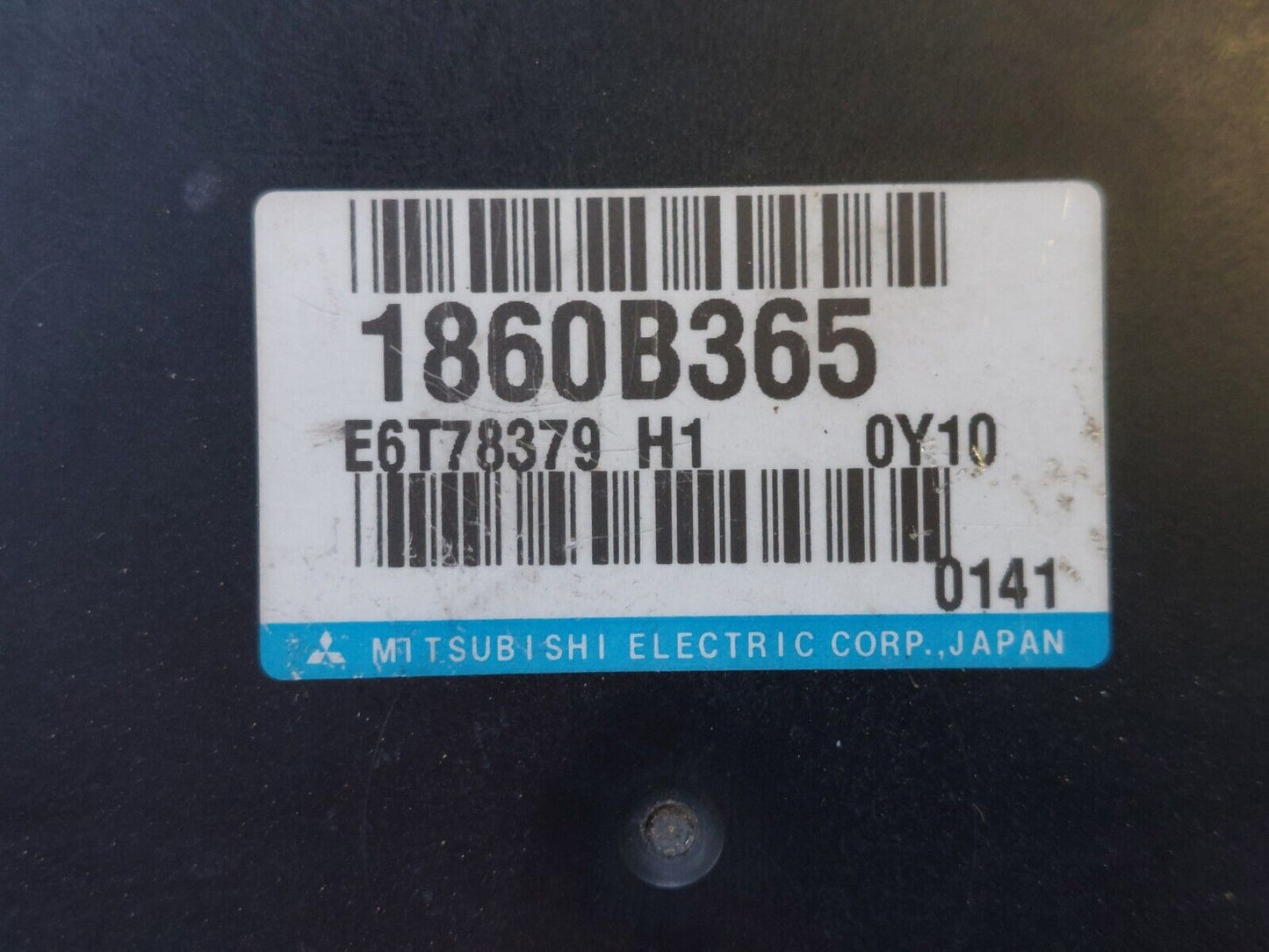 2011-12 MITSUBISHI LANCER OEM ENGINE CONTROL MODULE ECM ECU PCM 1860B365