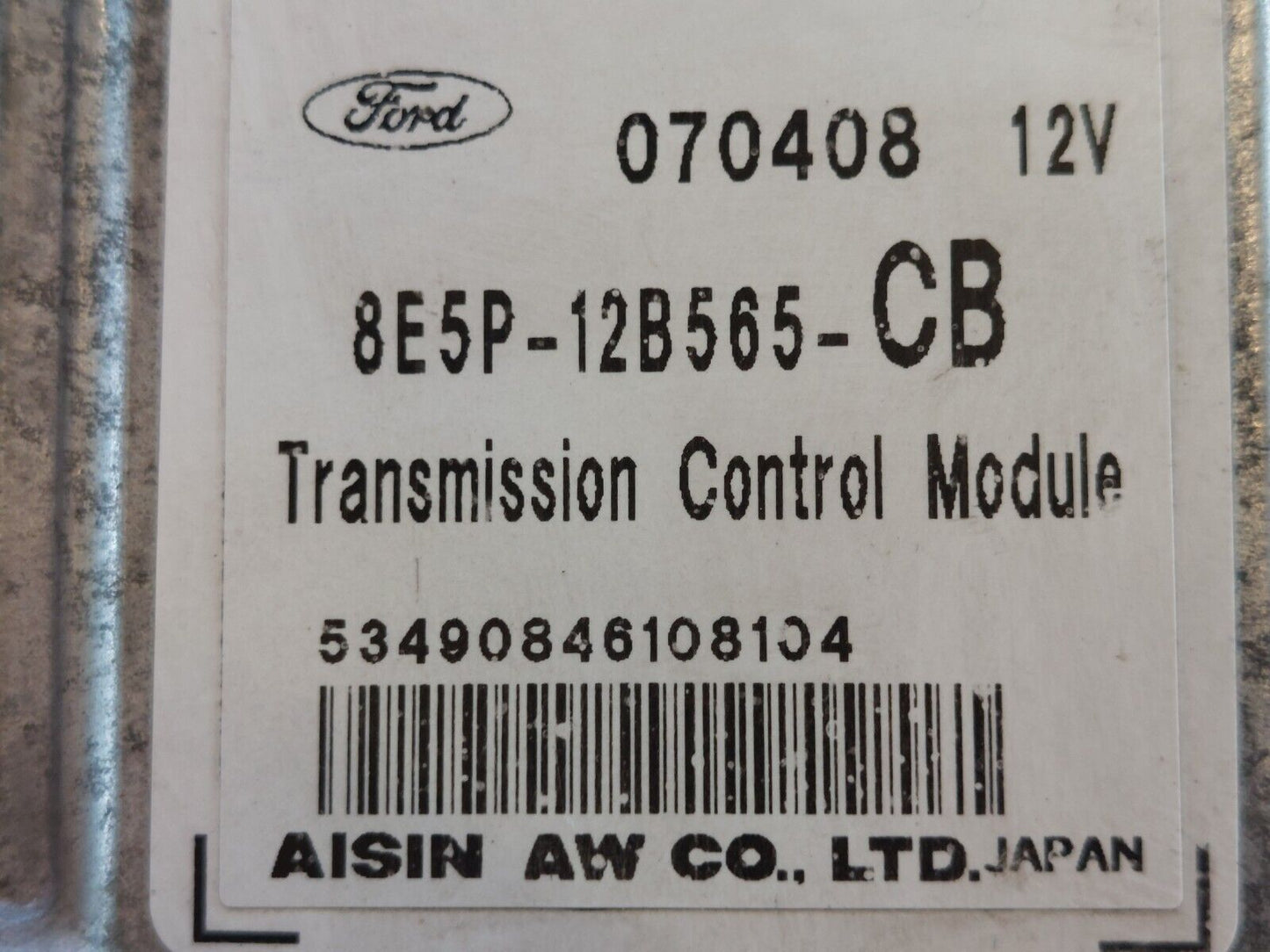 2008 2009 LINCOLN MKZ OEM TRANSMISSION CONTROL MODULE TCM 8E5P-12B565-CB