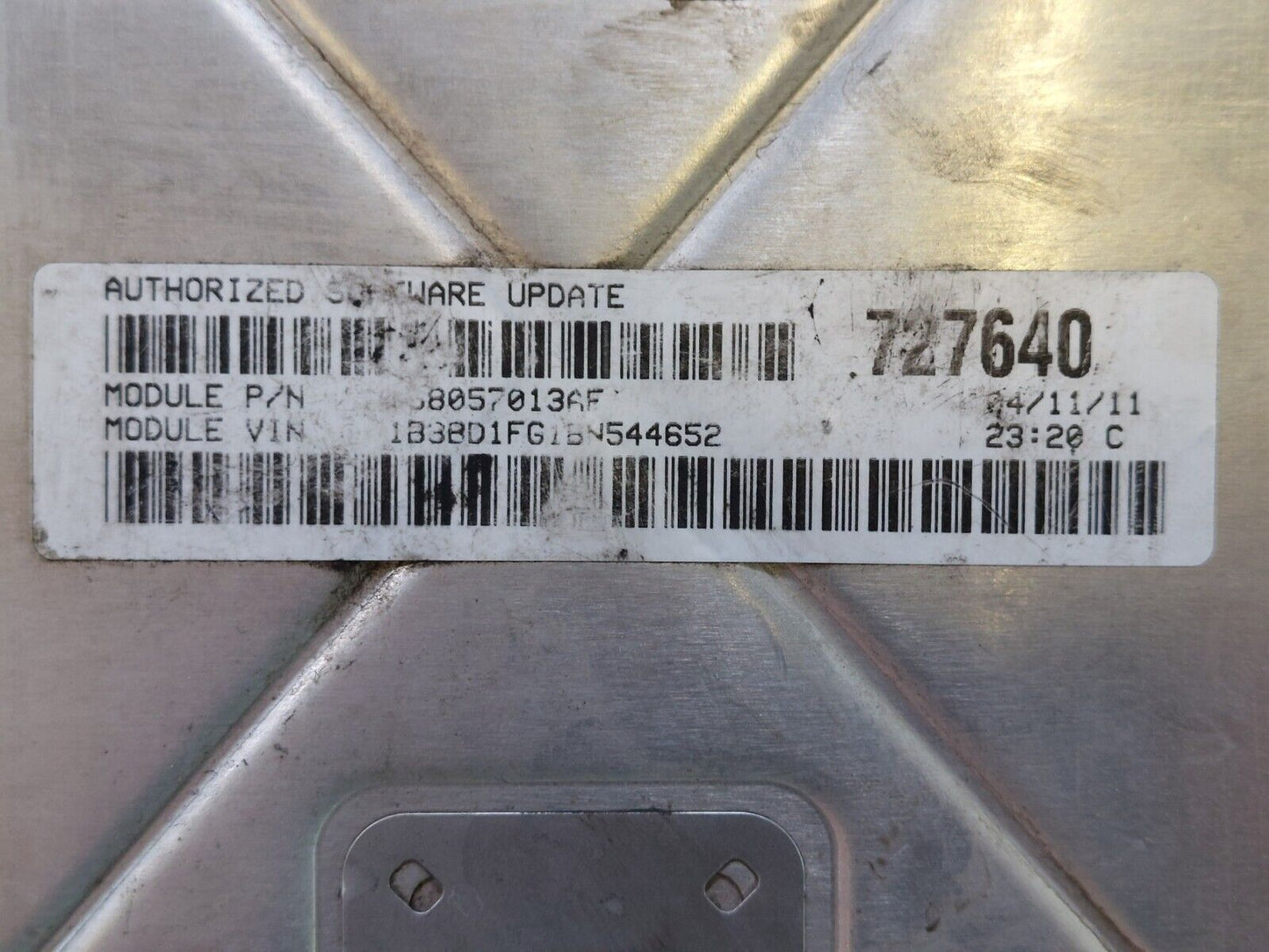 2011 DODGE AVENGER CHRYSLER 200 ENGINE CONTROL MODULE COMPUTER ECM P68057013AF