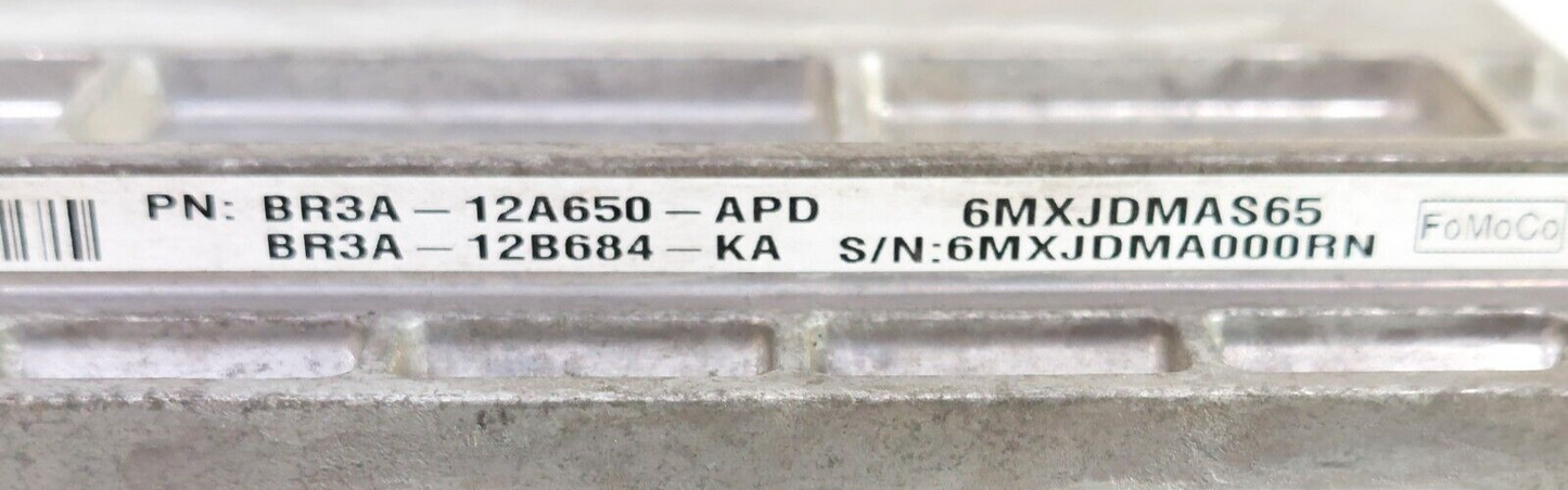 2011 FORD MUSTANG 3.7L ENGINE CONTROL MODULE ECM ECU PCM BR3A-12A650-APD OEM