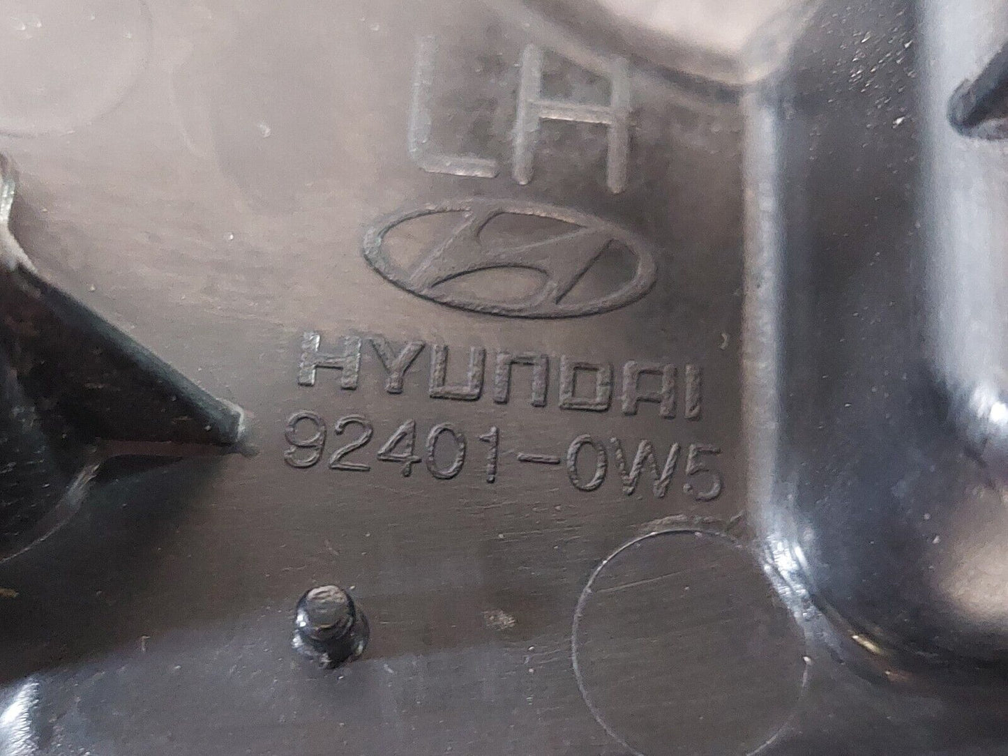 2010-2012 HYUNDAI SANTA FE LH LEFT DRIVER TAIL LIGHT LAMP OEM 92401 0W5
