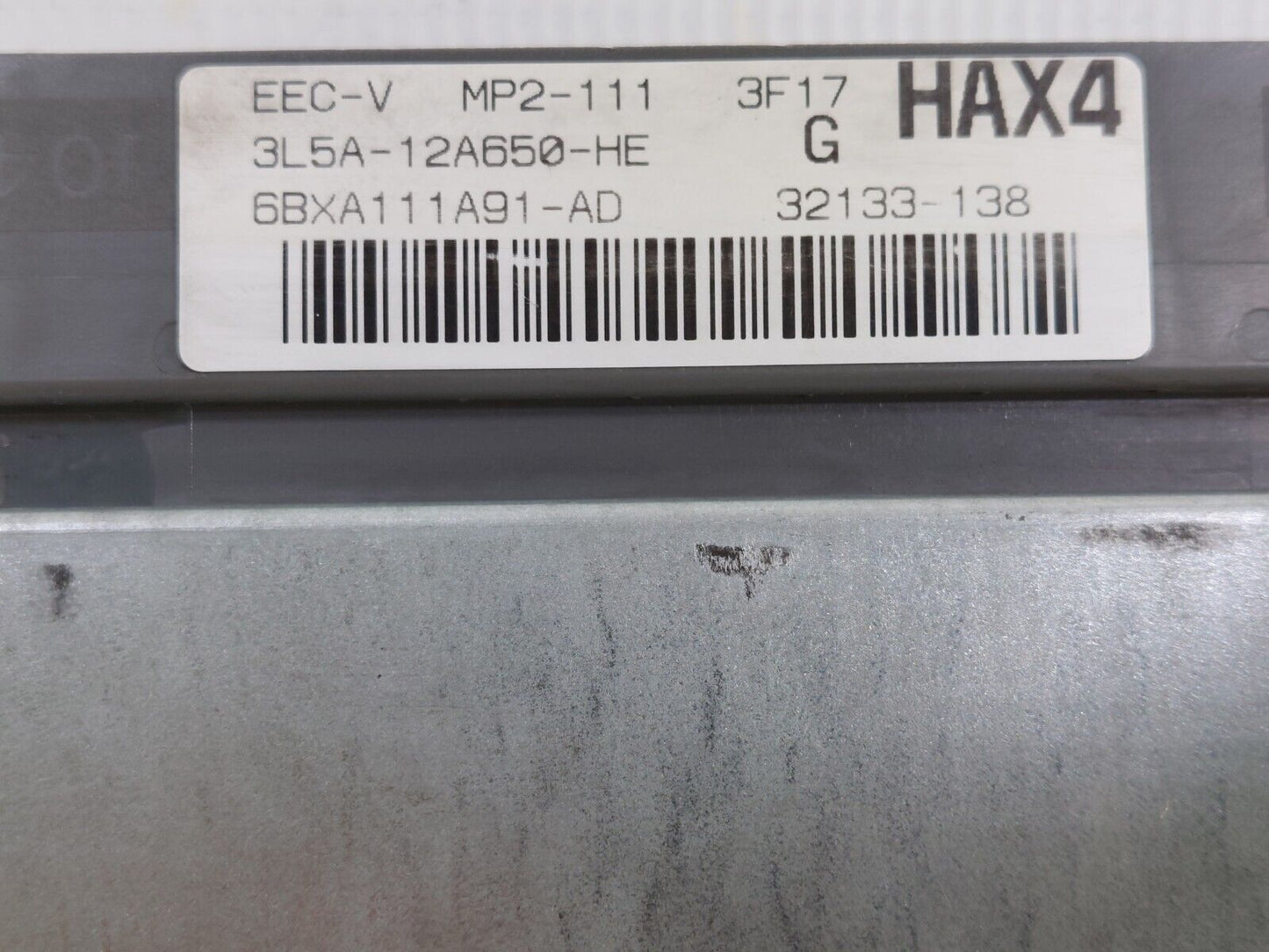 2003 FORD RANGER 3.0L AT ENGINE CONTROL MODULE COMPUTER ECM ECU 3L5A-12A650-HE