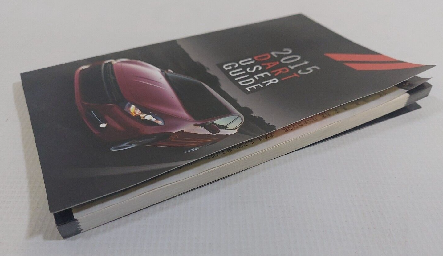2015 15 DODGE DART OWNER'S MANUAL BOOK IN CASE/WALLET w/ FACTORY SEALED NEW DVD