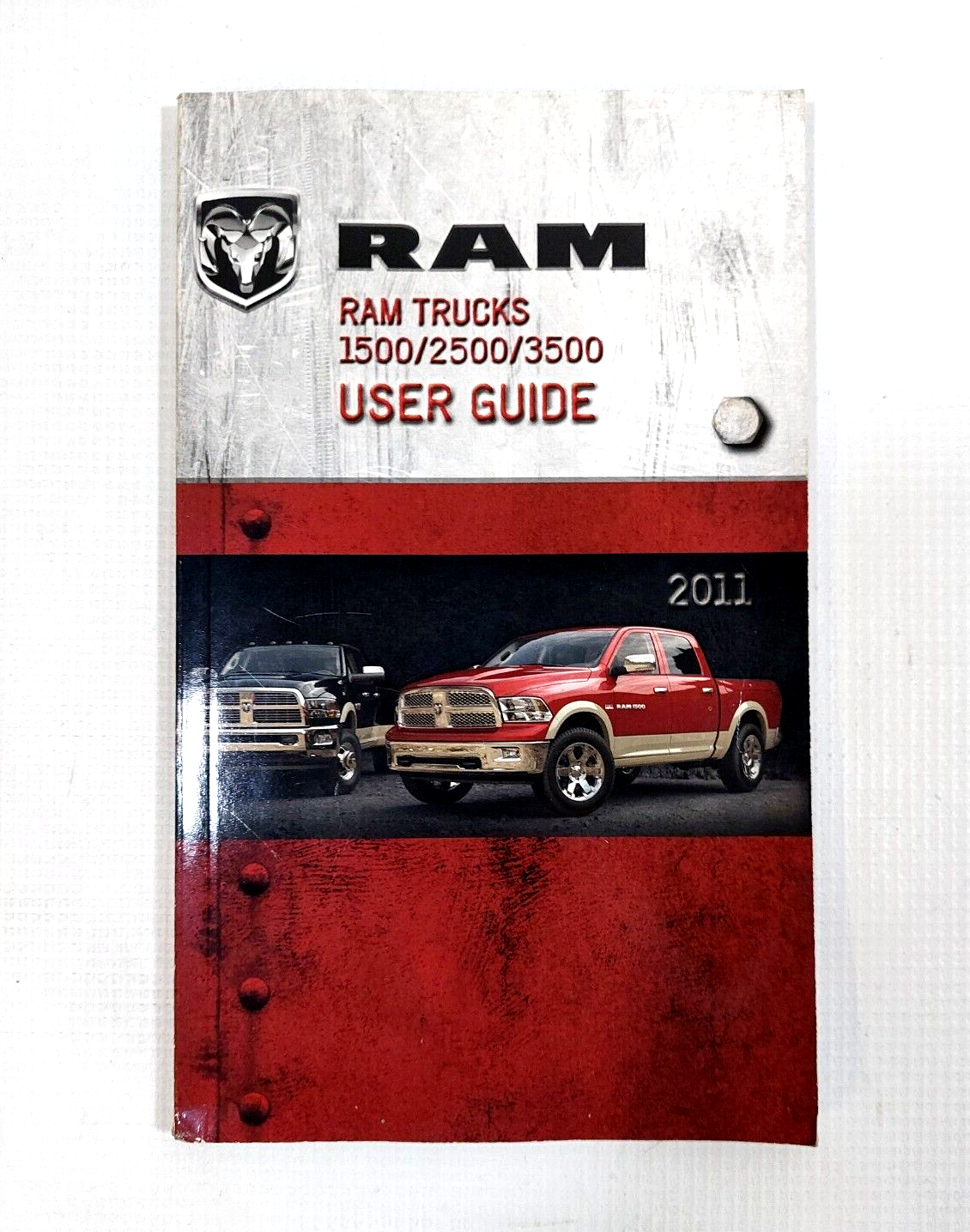 2011 DODGE RAM 1500 2500 3500 OWNER'S MANUAL BOOK SET IN CASE / WALLET & NEW DVD
