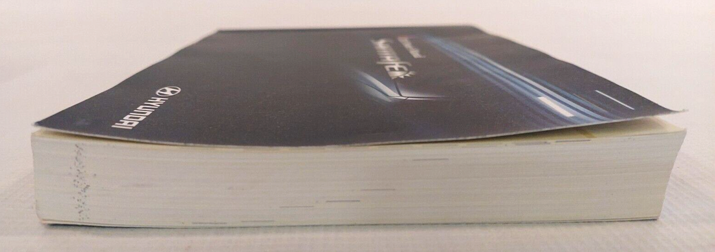 2011 11 HYUNDAI SANTAFE SANTA FE OWNER'S MANUAL BOOK SET IN WALLET/CASE