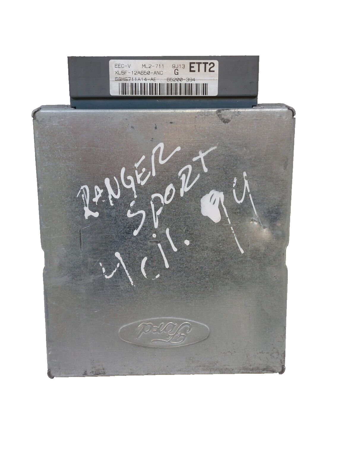 1999-2000 FORD RANGER MAZDA B2500 ENGINE CONTROL MODULE COMPUTER XL5F-12A650-ANC