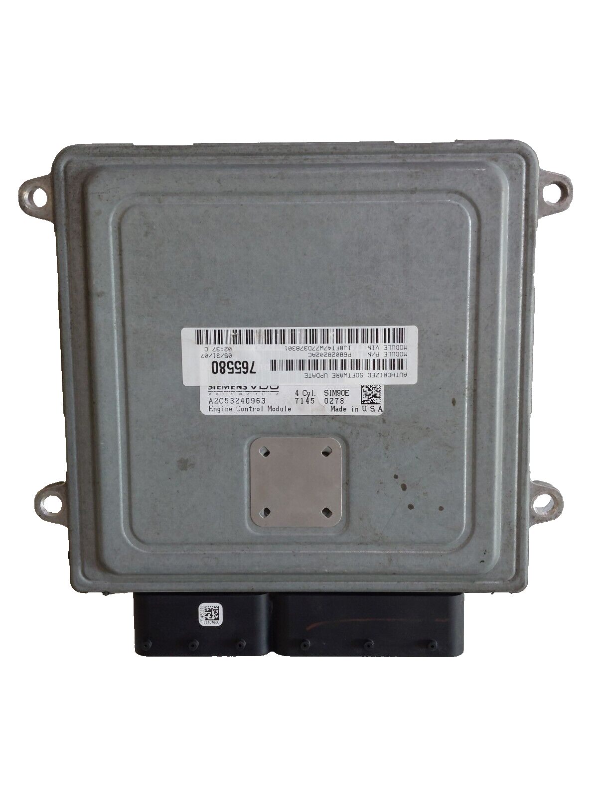 2007 JEEP COMPASS PATRIOT 2.4L ENGINE CONTROL MODULE COMPUTER ECM P68028202AC