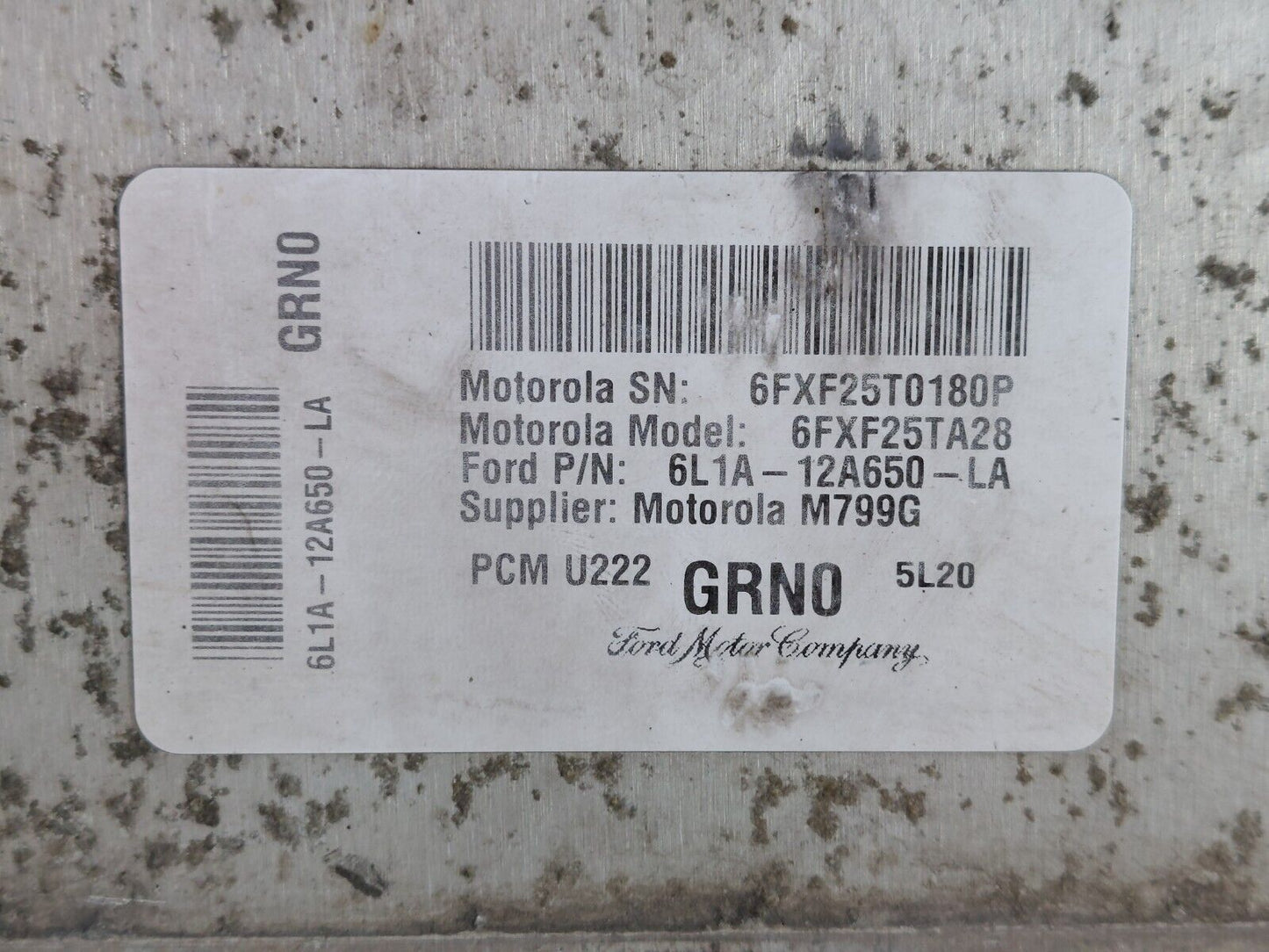 2006 FORD EXPEDITION 5.4L ENGINE CONTROL MODULE ECM ECU PCM 6L1A-12A650-LA