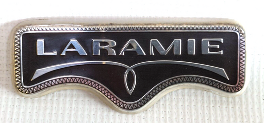 DODGE RAM 1500 2500 3500 LARAMIE EMBLEM LOGO BADGE SYMBOL DECAL USED OEM