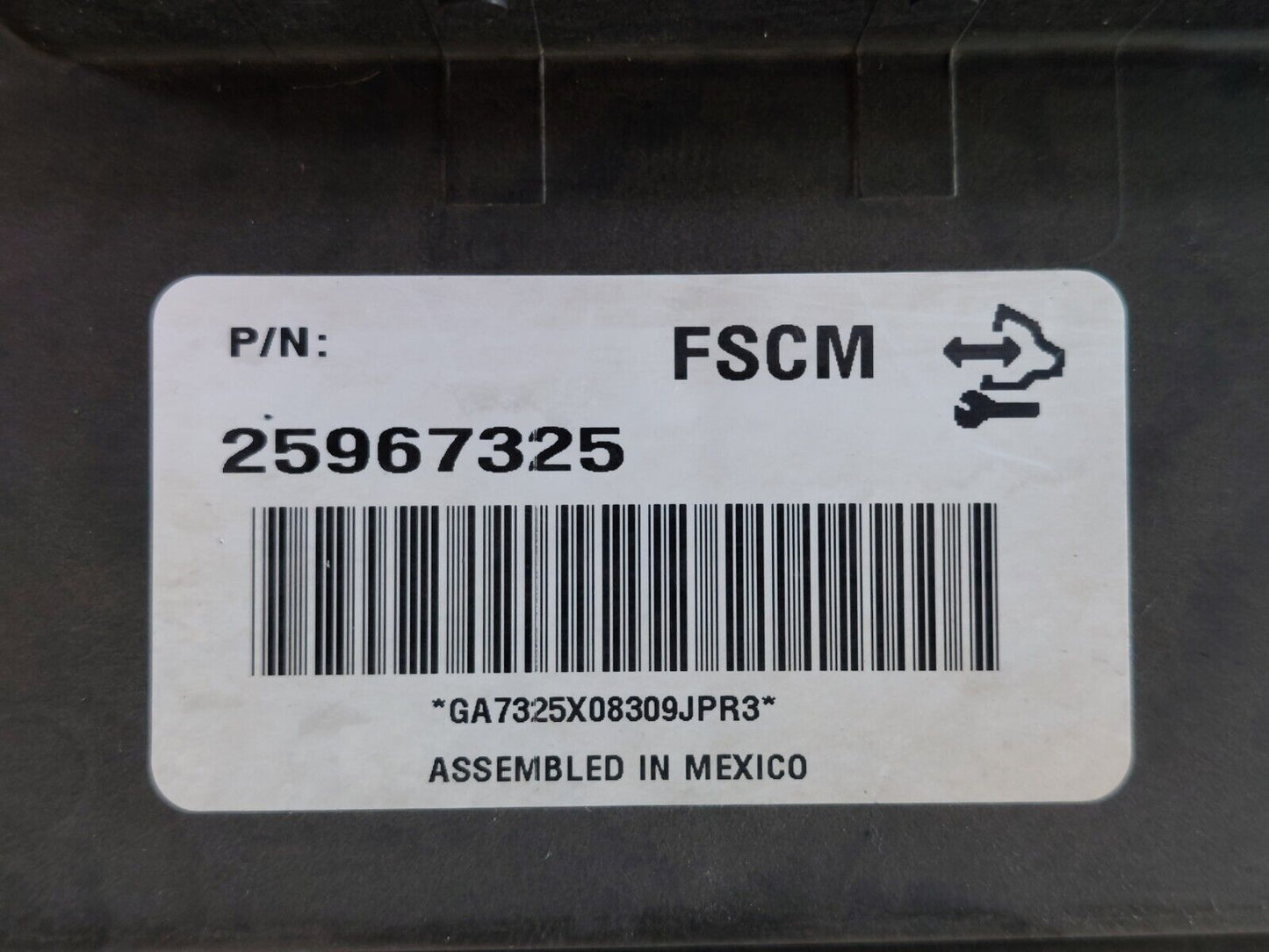 GM GMC CHEVY CHEVROLET FUEL PUMP FLOW CONTROL MODULE FPCM FSCM 25967325 OEM