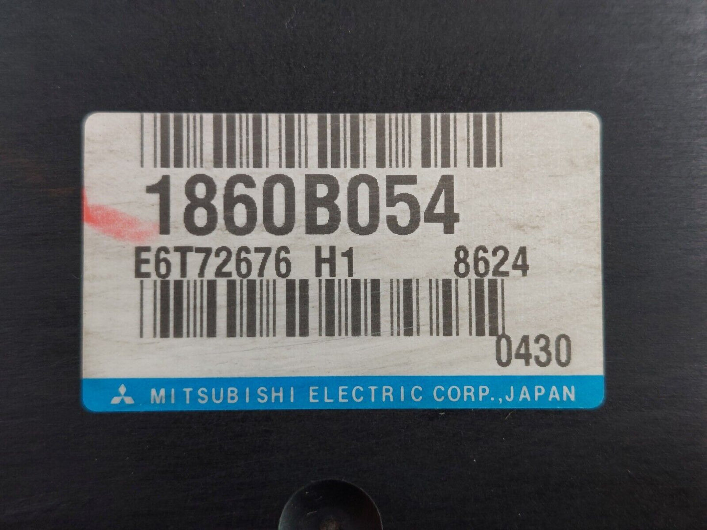 2009 MITSUBISHI LANCER ENGINE CONTROL MODULE COMPUTER ECM ECU 1860B054 OEM