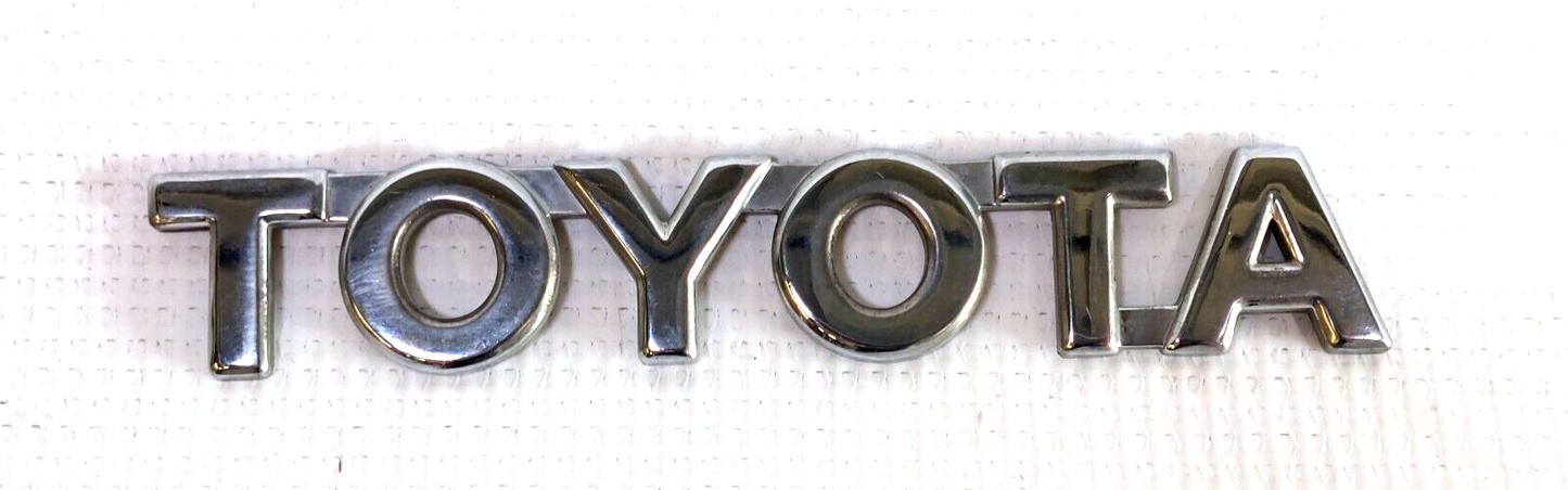 2001-2007 TOYOTA SEQUOIA iFORCE REAR TAILGATE CHROME EMBLEM LOGO BADGE SET OEM