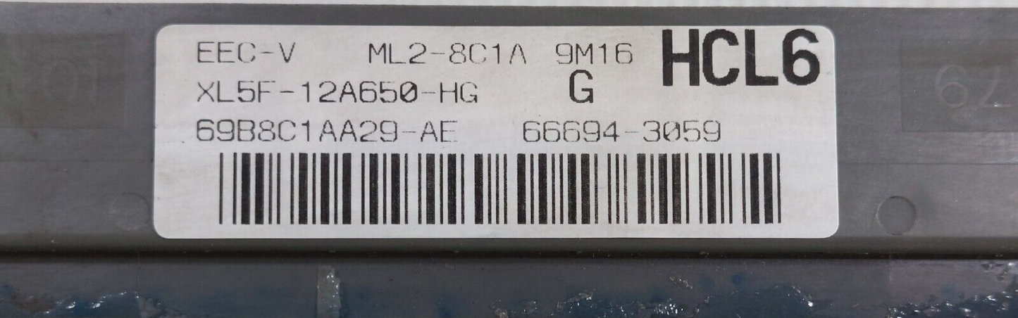 2000 FORD RANGER 3.0L ENGINE CONTROL MODULE COMPUTER ECM ECU OEM XL5F-12A650-HG