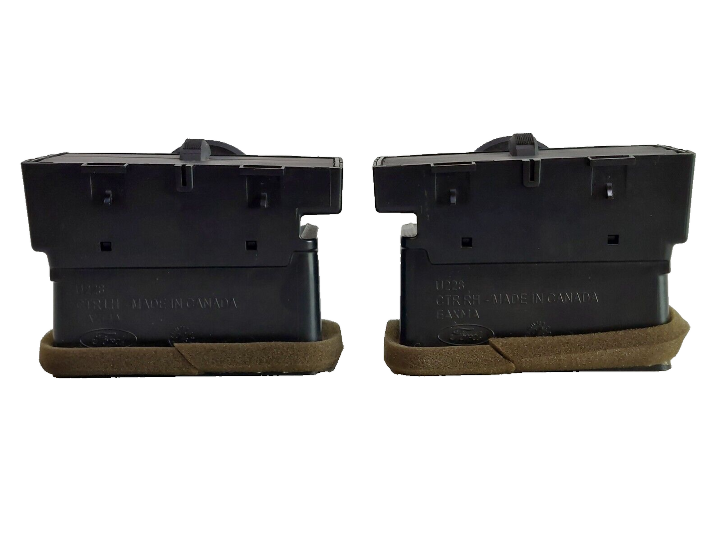 2007-14 LINCOLN NAVIGATOR OEM CENTER DASH CLIMATE CONTROL AIR VENT PAIR SET OF 2