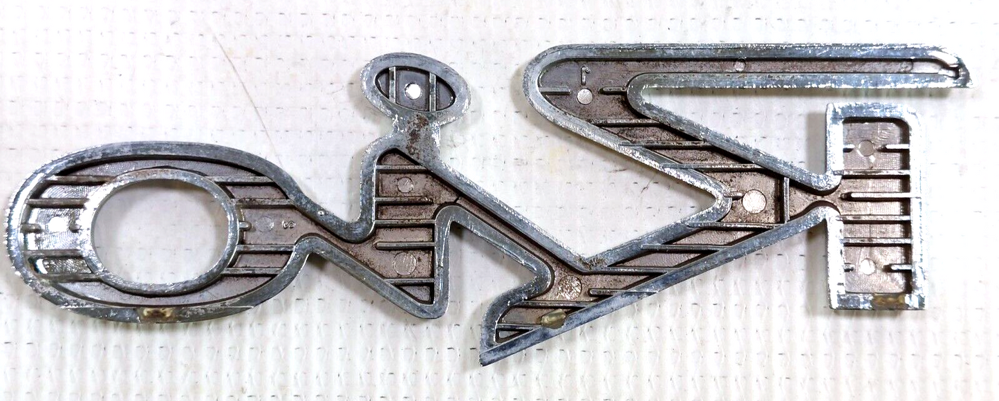 2006 07 08 09 10 2011 KIA RIO TRUNK REAR CHROME LOGO EMBLEM LETTERS BADGE OEM