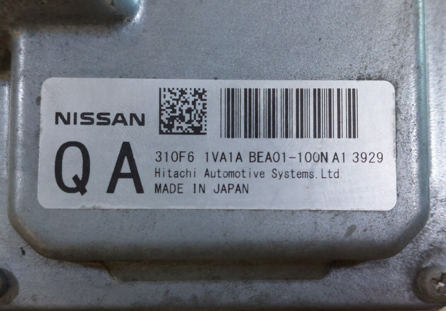 13-17 NISSAN JUKE TRANSMISSION TCM TCU COMPUTER CONTROL UNIT MODULE 310F6 1VA1A