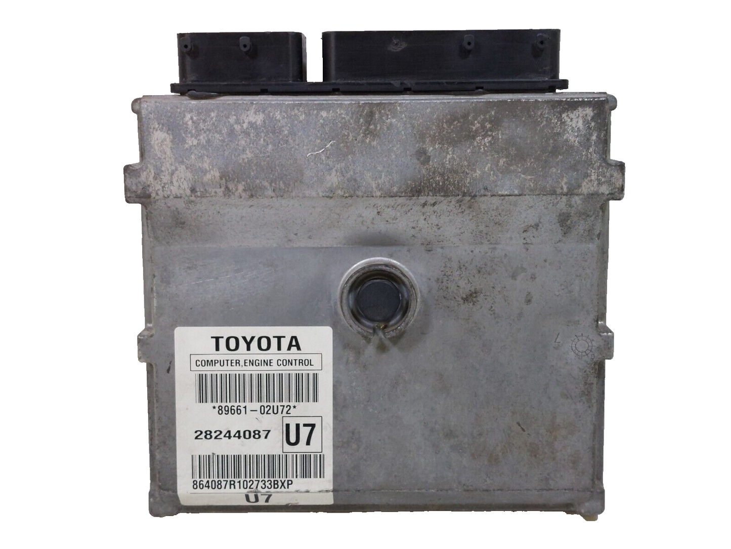 2009 TOYOTA COROLLA MATRIX ENGINE CONTROL MODULE COMPUTER ECM ECU 89661-02U72